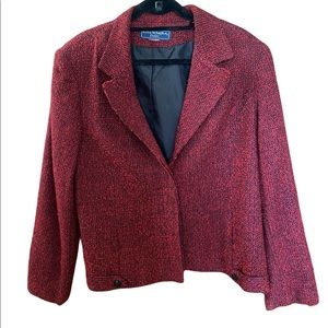 Burgundy Petite Jacket